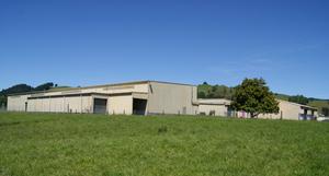 The former AFFCO meatworks at Taumarunui - gutted and now for sale.  